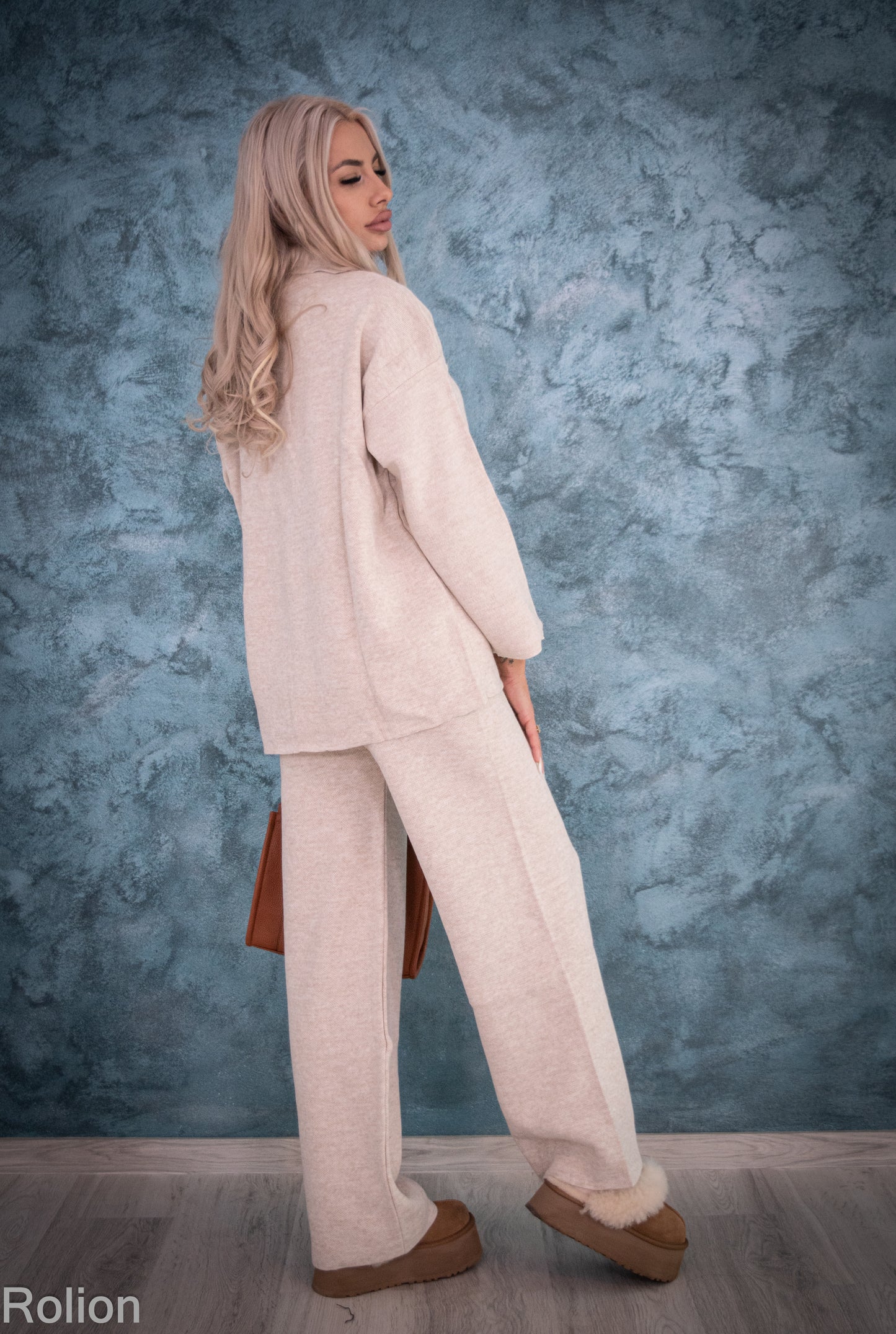 Set Damă Confortabil cu Bluză și Pantaloni – Casual